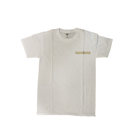 T-SHIRT INTERCOOLER BLANC/OR