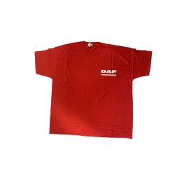 T-SHIRT DAF XG ROUGE/BLANC