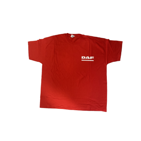 T-SHIRT DAF XG ROUGE/BLANC