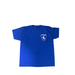 T-SHIRT VOLVO BLEU BLANC