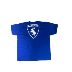T-SHIRT VOLVO BLEU BLANC