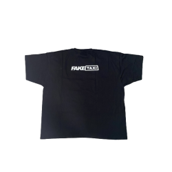 T-SHIRT FAKE TAXI NOIR/BLANC