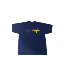 T-SHIRT DAF OLD BLEU/OR