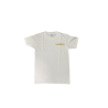 T-SHIRT FAKE TAXI BLANC/OR