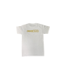 T-SHIRT FAKE TAXI BLANC/OR