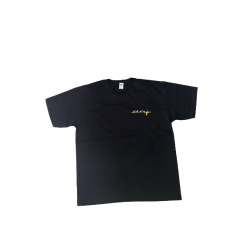 T-SHIRT DAF OLD NOIR/OR