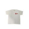 T-SHIRT SUPER CONTOUR BLANC/ROUGE