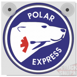 ENSEIGNE PARE BRISE POLAR EXPRESS