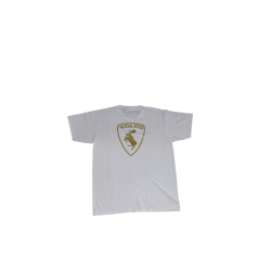 TEE SHIRT BLANC/OR VOLVO