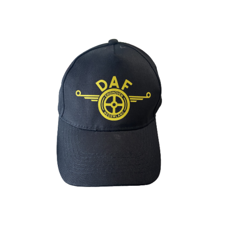 CASQUETTE DAF NOIR JAUNE