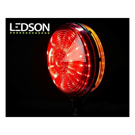 FEU ESPAGNOL A LED ORANGE/ROUGE