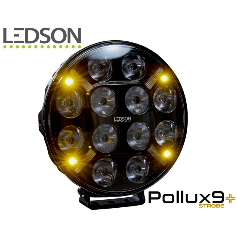 LEDSON - POLLUX9+ STROBE - LED LONGUE PORTÉE AVEC FLASH - FEU DE