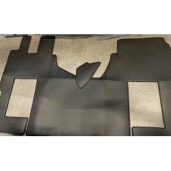 Tapis et Couvre Moteur Lisse Noir pour Mercedes MP4 passager pneumatique