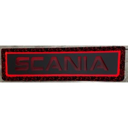 Fond De Cabine Scania OLD Noir Danois Rouge