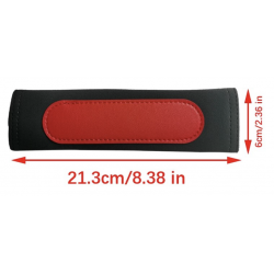 PROTÈGES CEINTURES DEMI GRIFFON NOIR/ROUGE