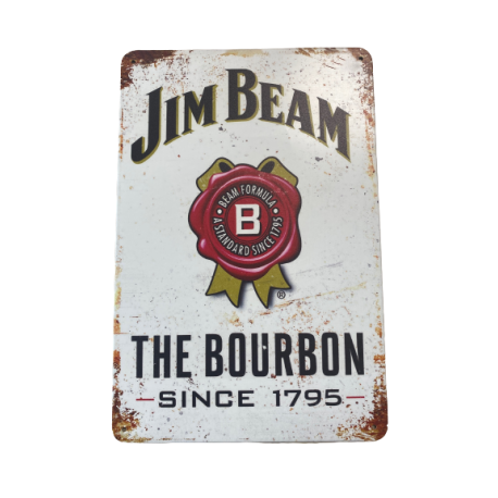 PLAQUE JIM BEAM PLAQUE JIM BEAM
