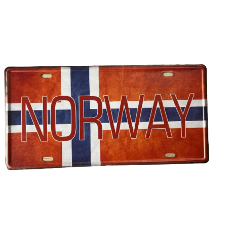 PLAQUE NORWAY PLAQUE NORWAY
