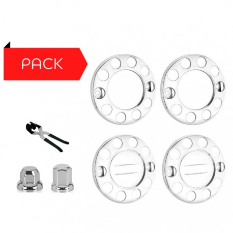Pack Couronnes Creuses + Couronnes Traits + Cache-Ecrous + Pince Pack Couronnes Creuses + Couronnes Traits + Cache-Ecrous + Pince