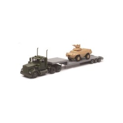 COFFRET MILITAIRE PORTE CHARS + TANK 1/43"