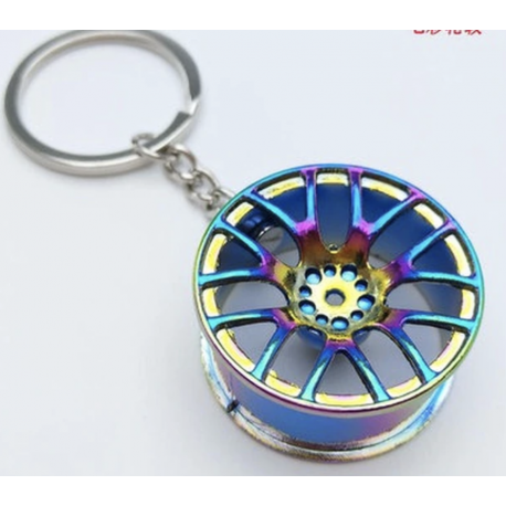 Porte-clé Jante Multicolore Porte-clé Jante Multicolore