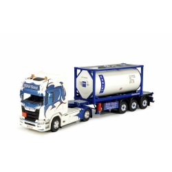 Tekno KVG Trans Scania NGS R-Serie Highline ISO Tankcontainer 20ft