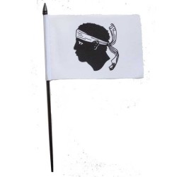 MINI DRAPEAU CORSE - 15X10cm