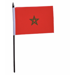 MINI DRAPEAU MAROC - 15X10cm