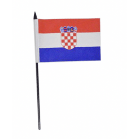 MINI DRAPEAU CROATIE - 15X10cm MINI DRAPEAU CROATIE - 15X10cm