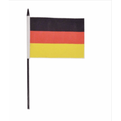 MINI DRAPEAU ALLEMAGNE - 15X10cm