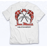 T SHIRT JAN MUES - BLANC