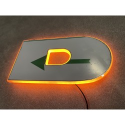 Logo de calandre pour DAF 2022 Illuminé