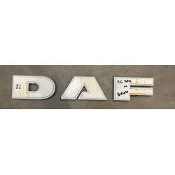 Logo de calandre PlexiGlass Noir pour DAF 2022 Illuminé