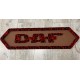Fond de cabine DAF Danois Rouge/Deluxe Marron - 12V