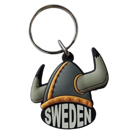 Porte Clé Casque Sweden