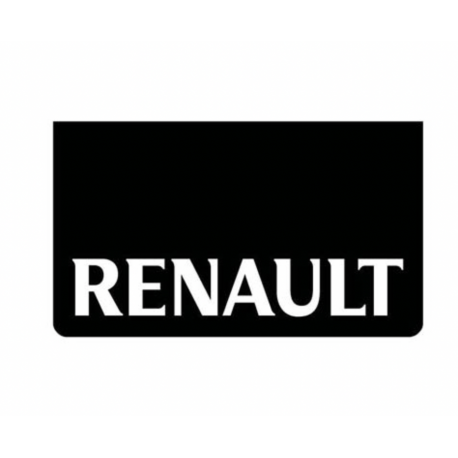 Bavette Blanche Renault Noir 60 x 35 cm