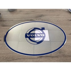 MIROIR AUTOCOLLANT VOLVO BLEU