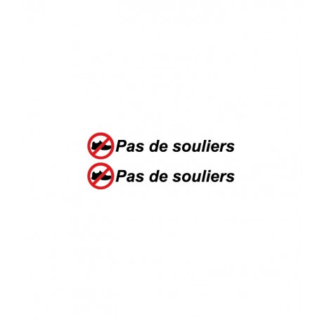 STICKERS PAS DE SOULIERS NUMÉRO 2