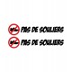 STICKERS PAS DE SOULIERS NUMÉRO 7