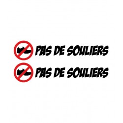 STICKERS PAS DE SOULIERS NUMÉRO 7