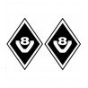 STICKERS LOSANGE SCANIA NUMÉRO 44