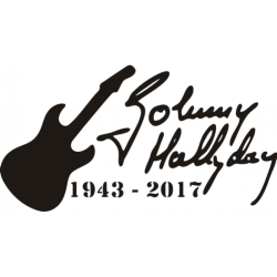 STICKERS JOHNNY HALLYDAY NUMÉRO 569