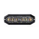 FEU FLASH 6-LED FLITSER AMBER - 12/24V