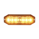 FEU FLASH 6-LED FLITSER AMBER - 12/24V