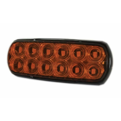 FEU FLASH ORANGE 12 LED 10-30V