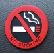 AUTOCOLLANT NO SMOKING