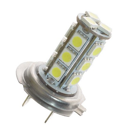 AMPOULE H7 LED-LAMP XENON LOOK 18 SMD 24V