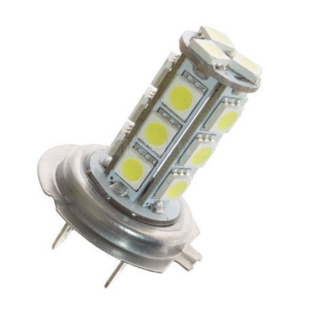 AMPOULE H7 LED-LAMP XENON LOOK 18 SMD 24V - Class Design