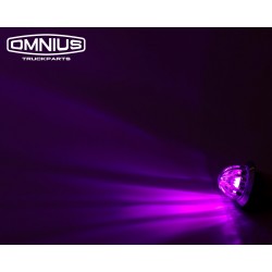 OMNIUS - MINI MELON LAMPE INTÉRIEURE ECLAIRAGE VIOLET