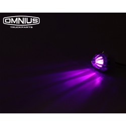 OMNIUS - MINI MELON LAMPE INTÉRIEURE ECLAIRAGE VIOLET