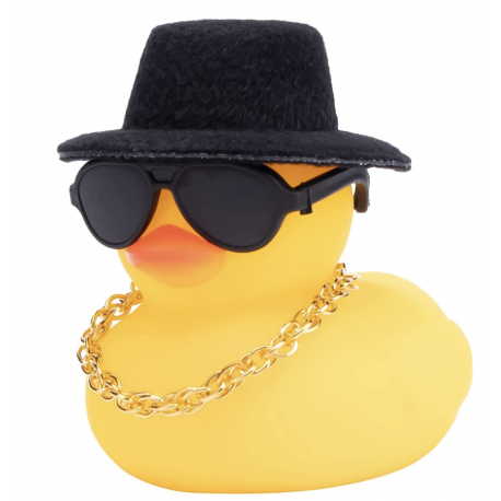 CANARD JAUNE CHAPEAU VELOUR